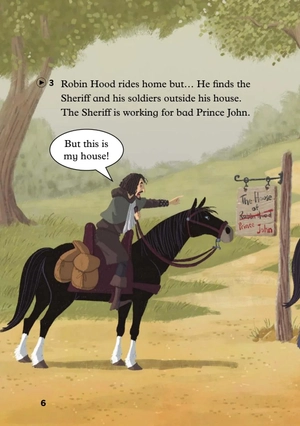 bộ young eli readers - the legend of robin hood - stage 2 a1 - downloadable audio files