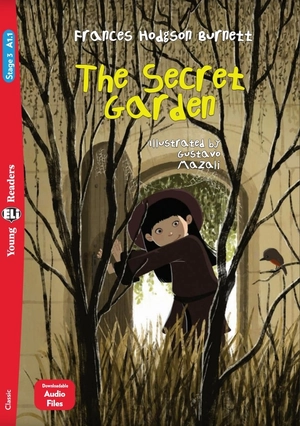 bộ young eli readers - the secret garden - stage 3 a1.1 - downloadable audio files