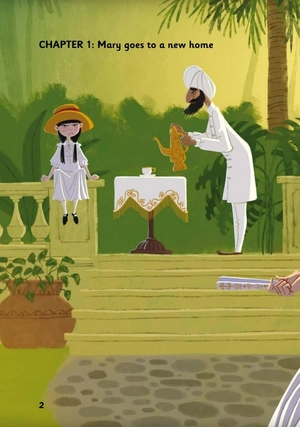 bộ young eli readers - the secret garden - stage 3 a1.1 - downloadable audio files