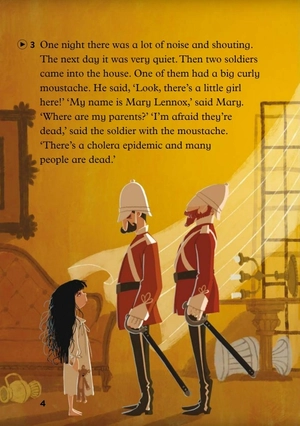 bộ young eli readers - the secret garden - stage 3 a1.1 - downloadable audio files