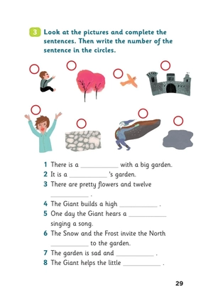 bộ young eli readers - the selfish giant - stage 2 a1 - downloadable multimedia