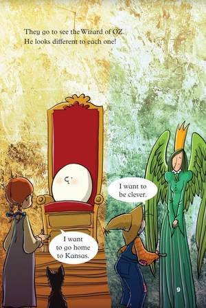 bộ young eli readers - the wonderful wizard of oz - stage 2 a1 - downloadable multimedia