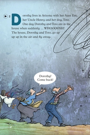 bộ young eli readers - the wonderful wizard of oz - stage 2 a1 - downloadable multimedia