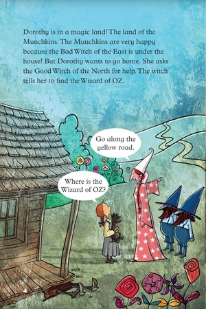bộ young eli readers - the wonderful wizard of oz - stage 2 a1 - downloadable multimedia