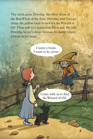 bộ young eli readers - the wonderful wizard of oz - stage 2 a1 - downloadable multimedia