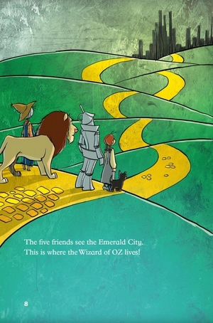 bộ young eli readers - the wonderful wizard of oz - stage 2 a1 - downloadable multimedia