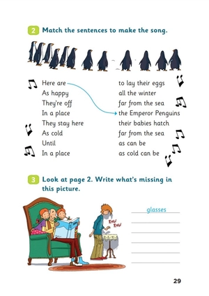 bộ young eli readers - uncle jack and the emperor penguins - stage 3 a1.1 - downloadable multimedia
