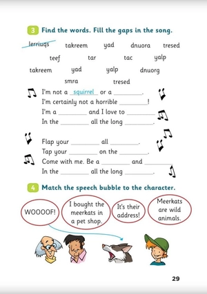 bộ young eli readers - uncle jack and the meerkats - stage 3 a1.1 - downloadable multimedia