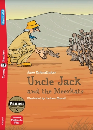 bộ young eli readers - uncle jack and the meerkats - stage 3 a1.1 - downloadable multimedia