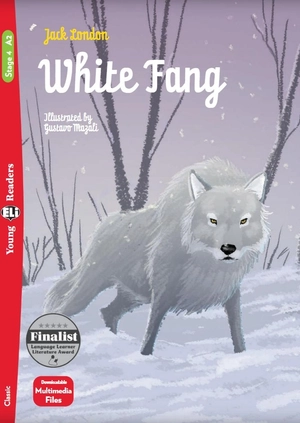 bộ young eli readers - white fang - stage 4 a2 - downloadable multimedia