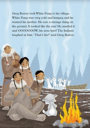 bộ young eli readers - white fang - stage 4 a2 - downloadable multimedia