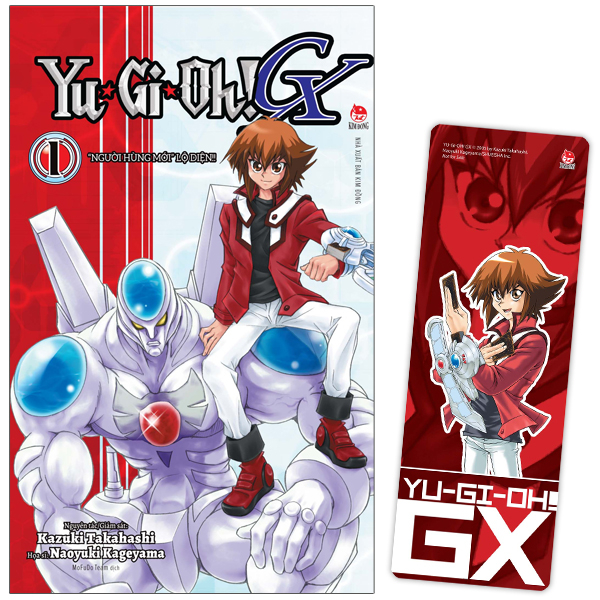 bộ yu-gi-oh! gx - tập 1 - “người hùng mới” lộ diện!! - tặng kèm bookmark pvc