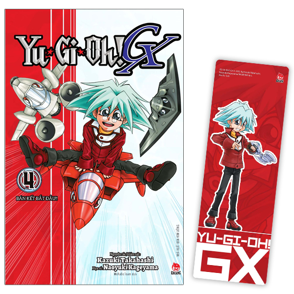 bộ yu-gi-oh! gx - tập 4 - bán kết bắt đầu!! - tặng kèm bookmark pvc