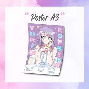 bộ yuri espoir - tập 4 - bản đặc biệt - tặng kèm postcard + poster + standee khung tranh