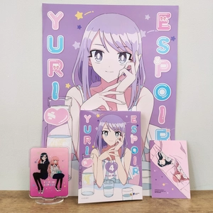 bộ yuri espoir - tập 4 - bản đặc biệt - tặng kèm postcard + poster + standee khung tranh