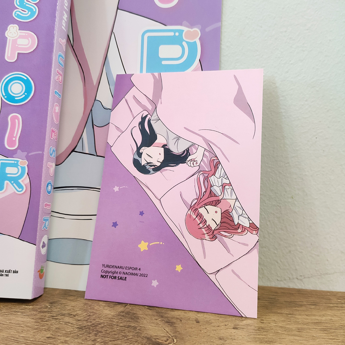 bộ yuri espoir - tập 4 - tặng kèm postcard