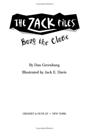 bộ zack files 10: bozo the clone