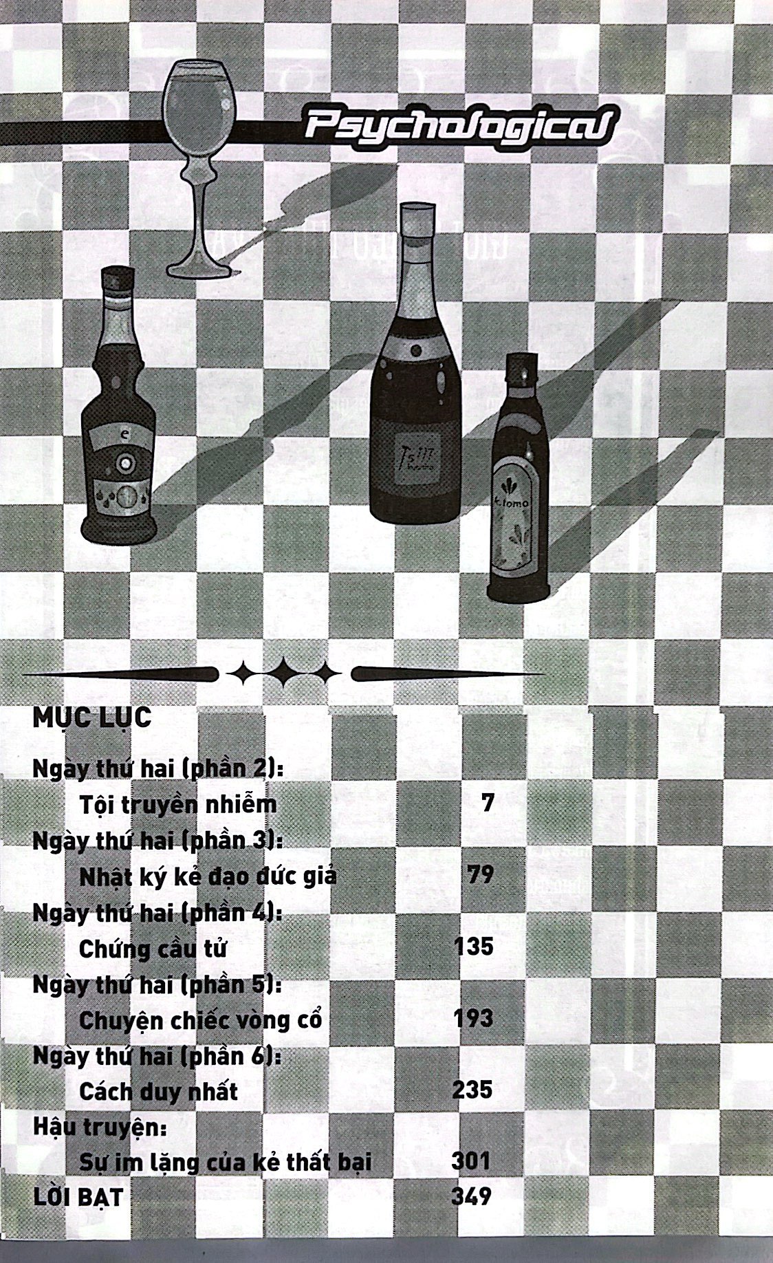 bộ zaregoto - lời nói đùa - tập 5: nghịch lý quân xúc xắc 2 - lời bao biện của kẻ thất bại