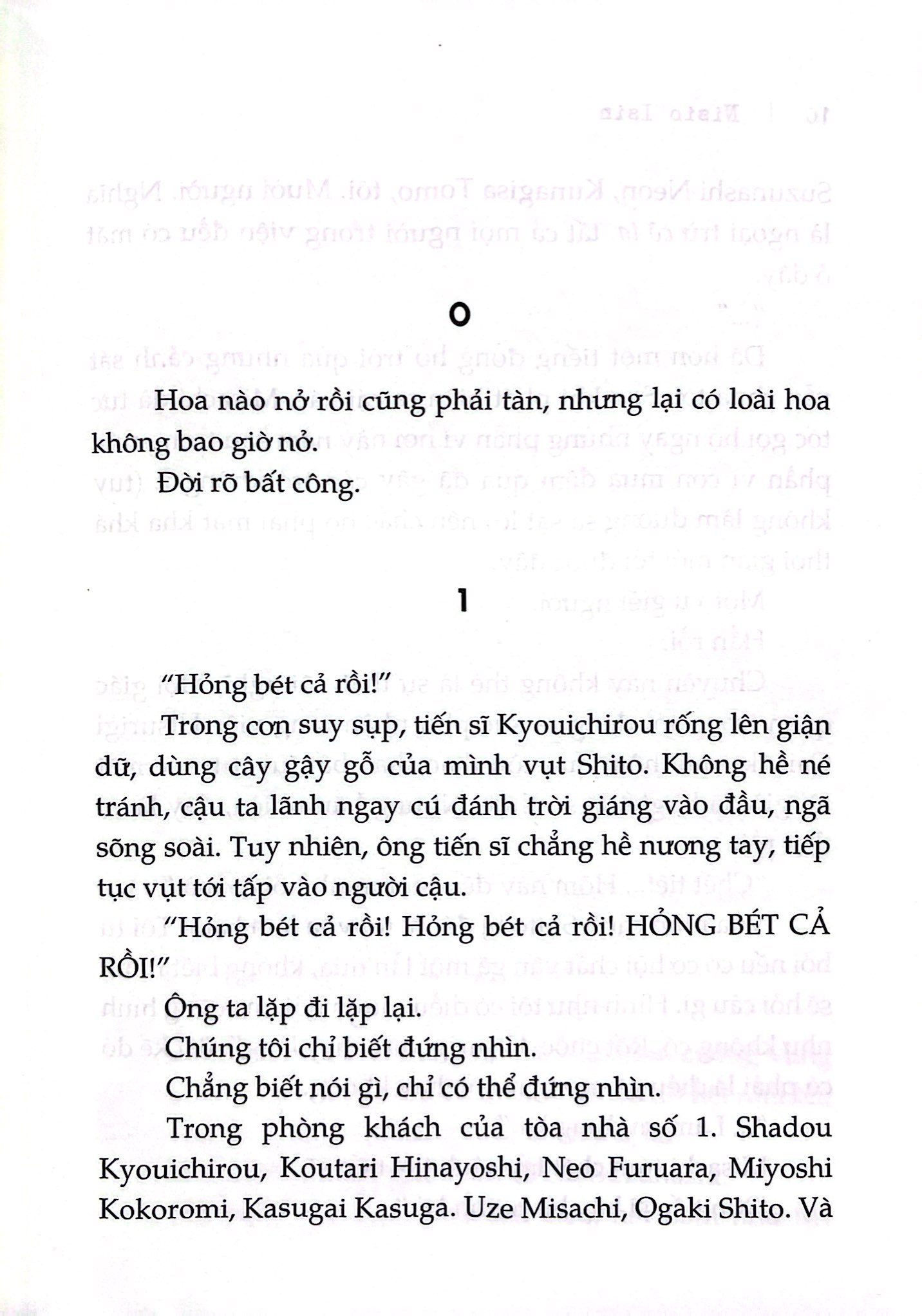 bộ zaregoto - lời nói đùa - tập 5: nghịch lý quân xúc xắc 2 - lời bao biện của kẻ thất bại
