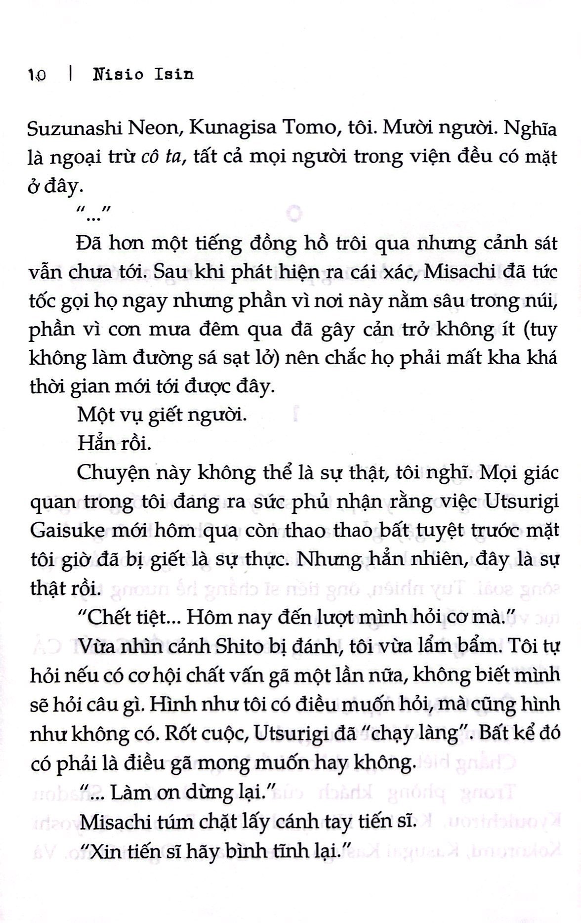 bộ zaregoto - lời nói đùa - tập 5: nghịch lý quân xúc xắc 2 - lời bao biện của kẻ thất bại