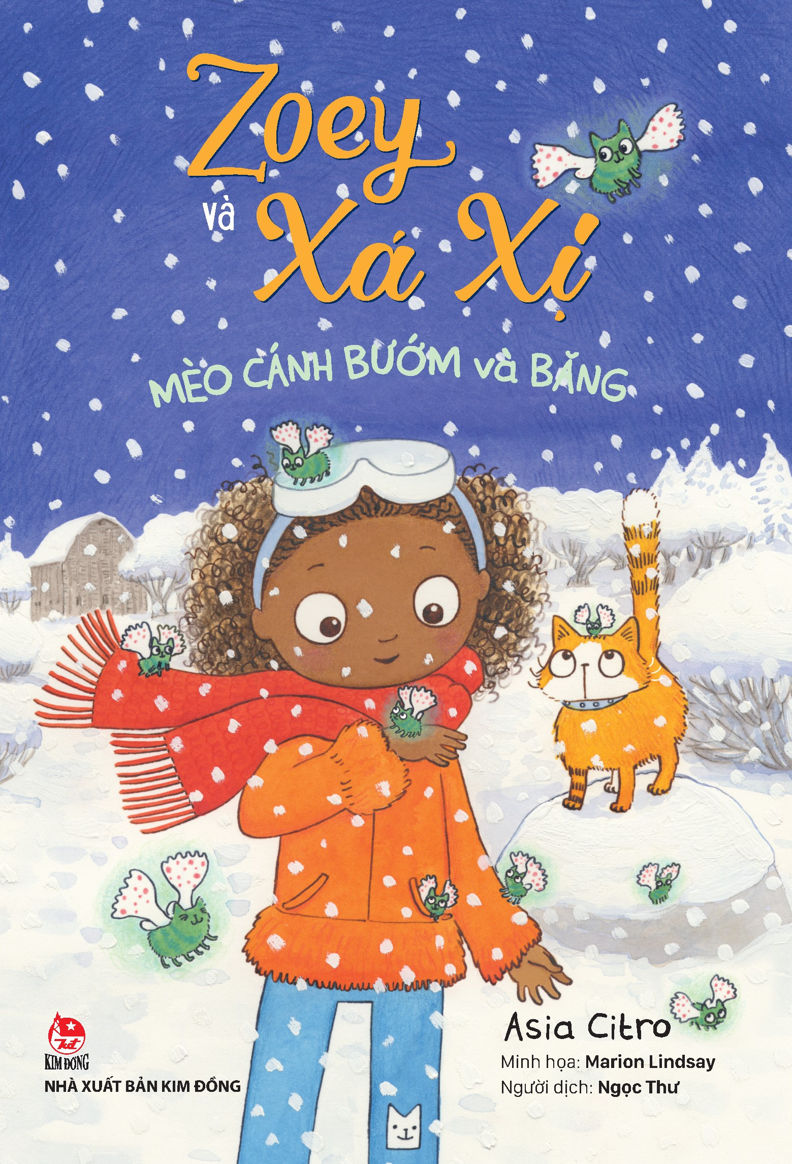 bộ zoey và xá xị - tập 4 - mèo cánh bướm và băng