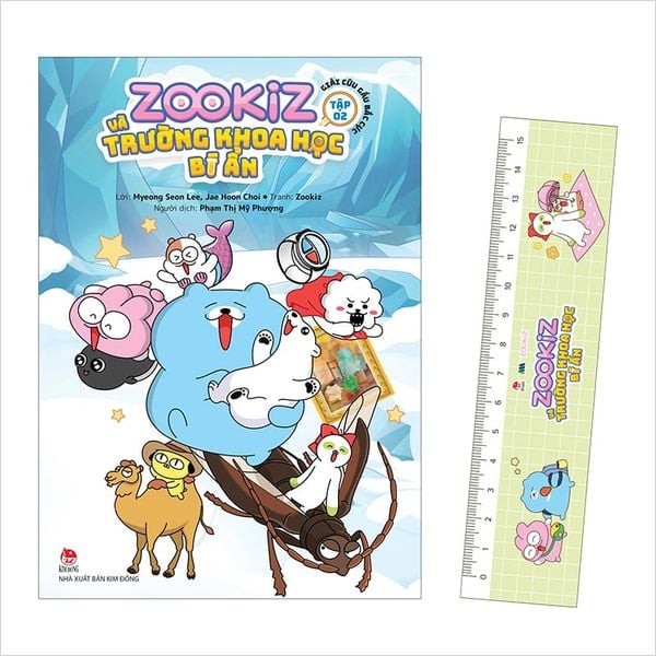 bộ zookiz và trường khoa học bí ẩn - tập 2 - giải cứu gấu bắc cực