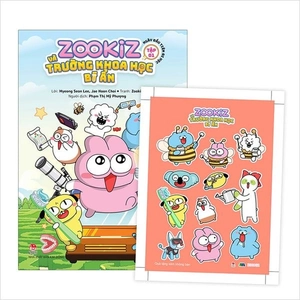 bộ zookiz và trường khoa học bí ẩn - tập 2 - giải cứu gấu bắc cực - tặng kèm thước kẻ kiêm bookmark giấy