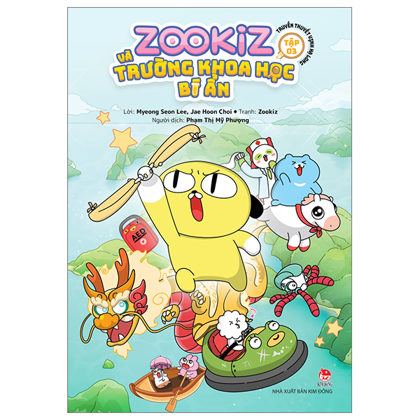 bộ zookiz và trường khoa học bí ẩn - tập 3 - truyền thuyết vịnh hạ long