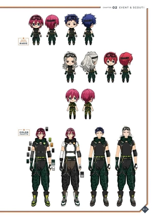 bộ あんさんぶるスターズ!! オフィシャルワークス - ensemble stars!! official works vol.3