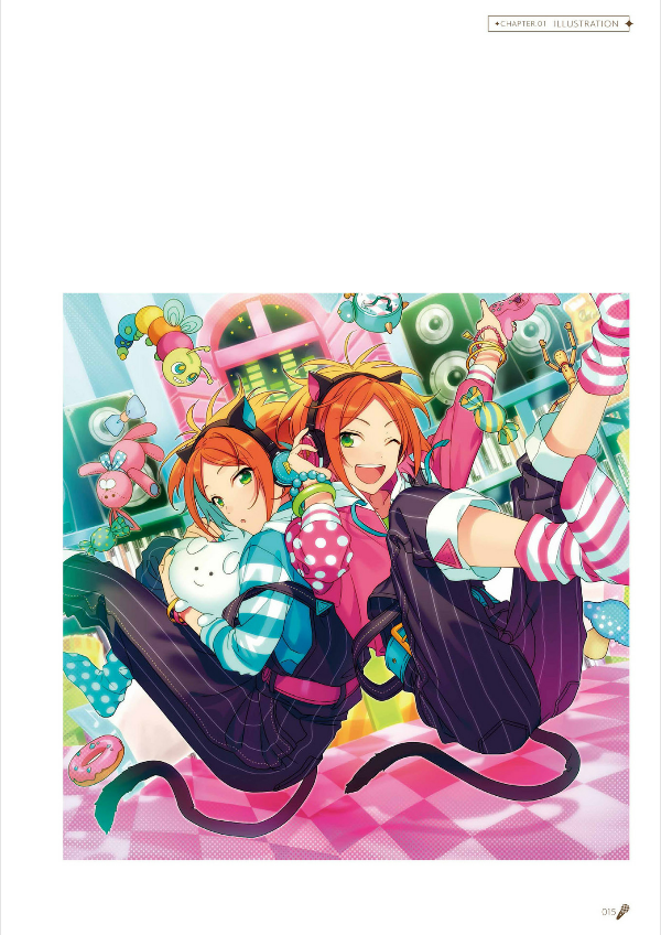 bộ あんさんぶるスターズ! 公式ビジュアルファンブック vol. 2 - ensemble stars! official visual fan book vol. 2