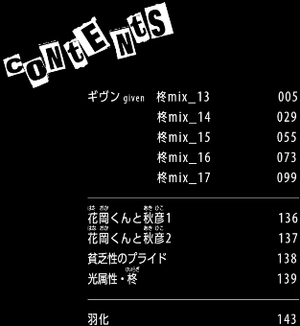 bộ ギヴン 8 - given 8