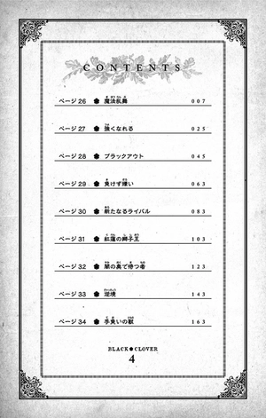 bộ ブラッククローバー 4 - black clover 4