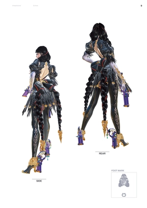 bộ ベヨネッタ3 公式設定資料集 - official setting guide: the eyes of bayonetta 3