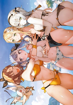 bộ ライザのアトリエ2 ~失われた伝承と秘密の妖精~ 公式ビジュアルコレクション - atelier ryza 2: lost legends & the secrect fairy official visual collection