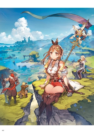 bộ ライザのアトリエ3 ~終わりの錬金術士と秘密の鍵~ 公式ビジュアルコレクション - atelier ryza 3: alchemist of the end & the secret key official visual collection