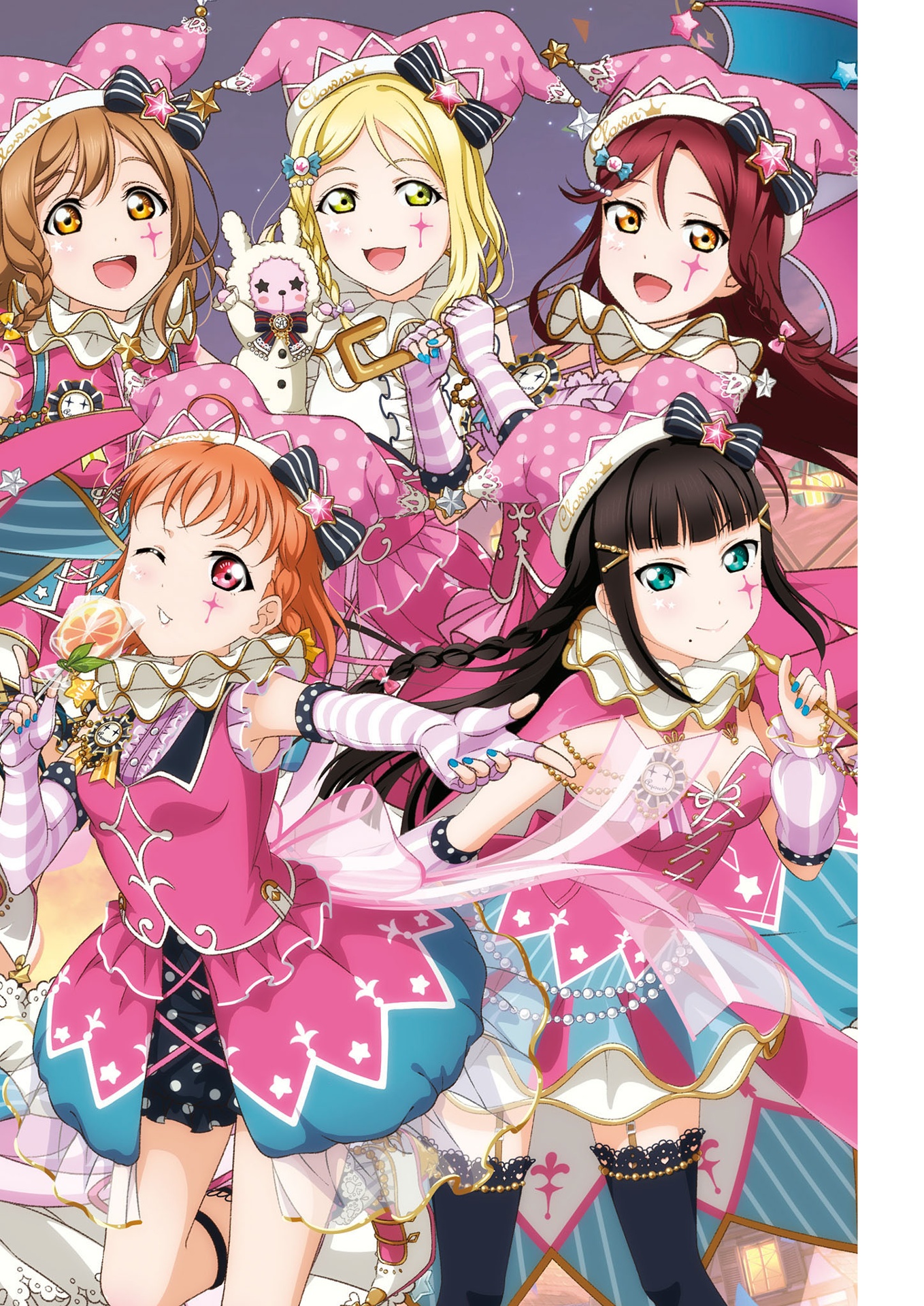 bộ ラブライブ!スクールアイドルフェスティバル aqours official illustration book 2