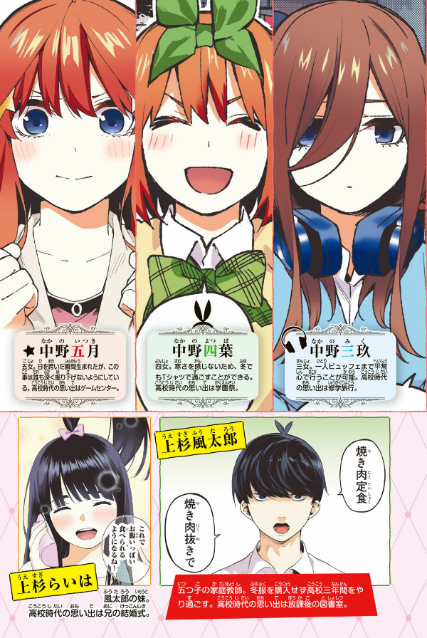 bộ 五等分の花嫁 フルカラー版 14 go toubun no hanayome furu kara 14