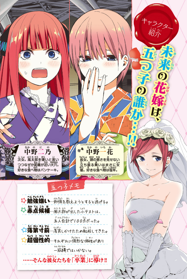 bộ 五等分の花嫁 フルカラー版(3) (kcデラックス) go toubun no hanayome furu karaban 3