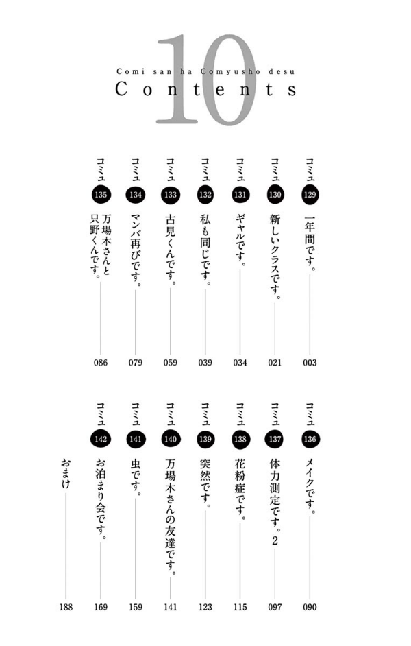 bộ 古見さんは、コミュ症です。10 - komi-san wa, komyusho desu - komi canℹt communicate