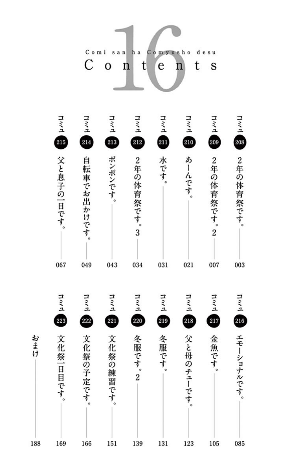 bộ 古見さんは、コミュ症です。16 - komi-san wa, komyusho desu - komi canℹt communicate