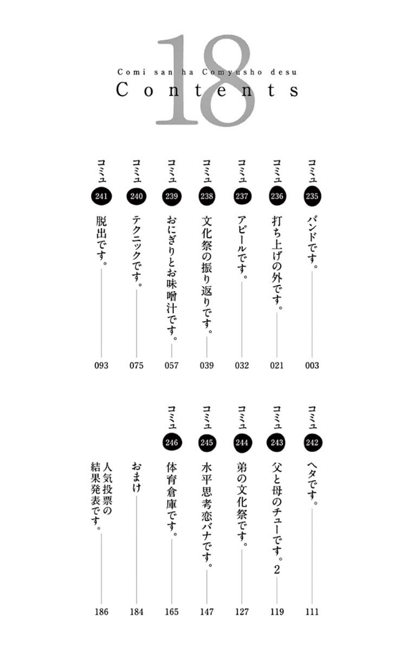 bộ 古見さんは、コミュ症です。18 - komi-san wa, komyusho desu - komi canℹt communicate