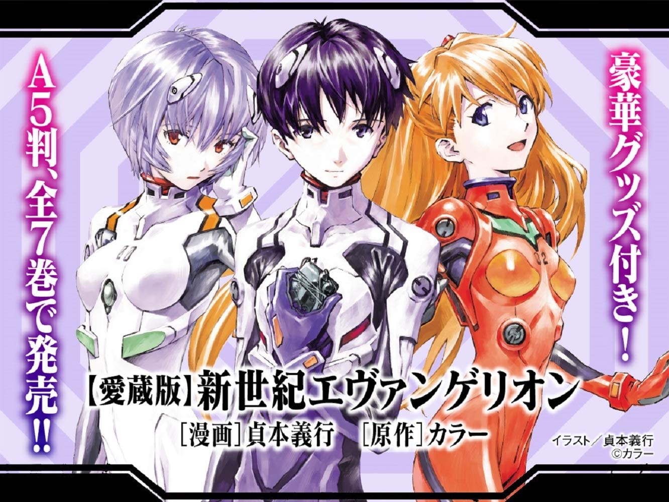 bộ 【愛蔵版】新世紀エヴァンゲリオン 1 - neon genesis evangelion (collector's edition)