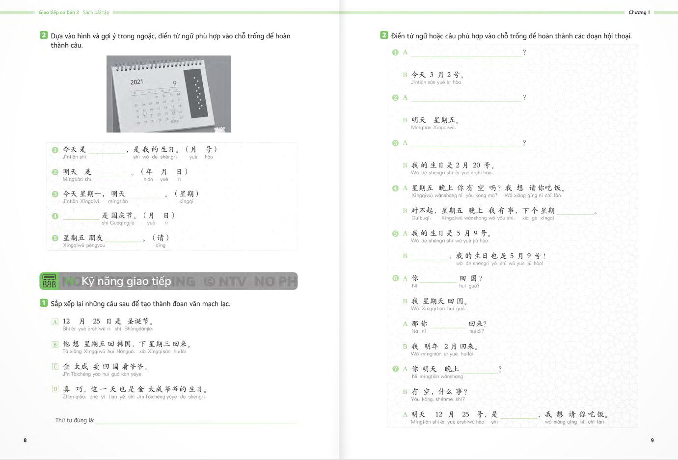 Bo
						
										
										生存交际 - Giao Tiep Co Ban - Sach Bai Tap - Tap 2