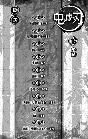 bộ 鬼滅の刃 16 - oni metsu no ha 16