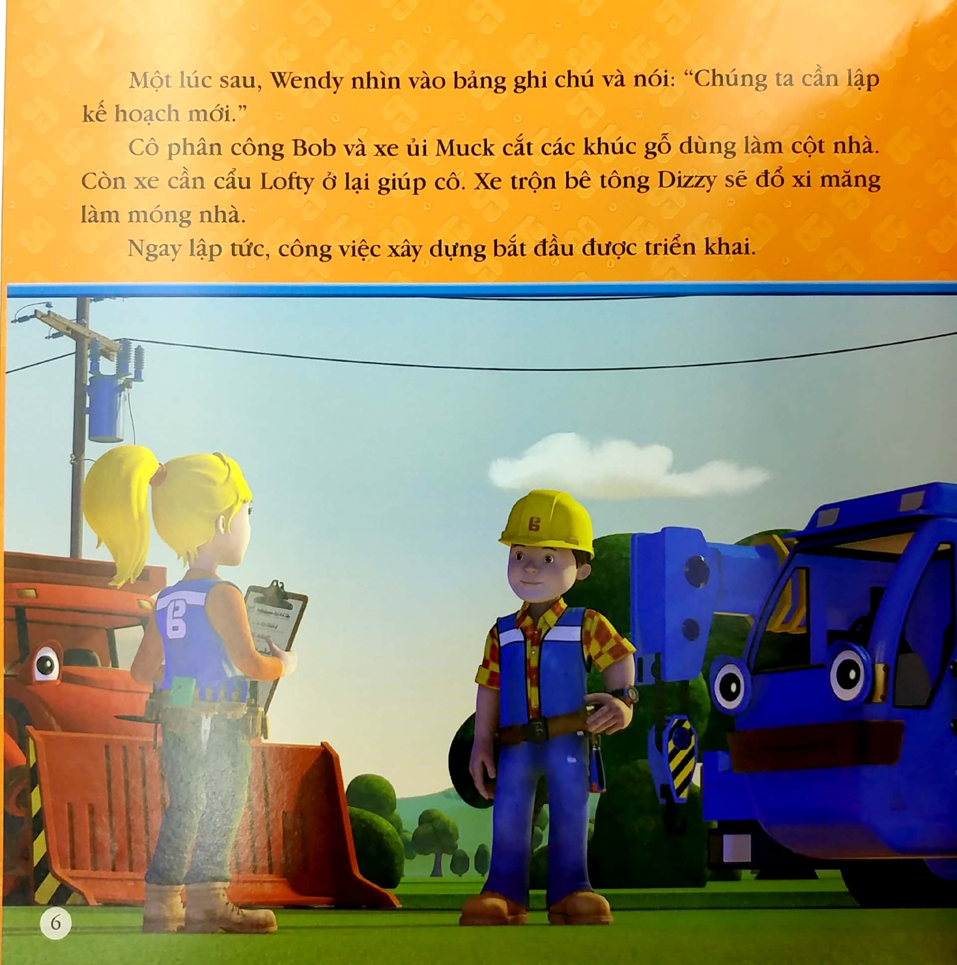 bob the builder - nữ anh hùng wendy