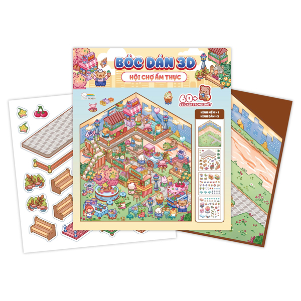 Bóc Dán 3D - Công Viên Giải Trí