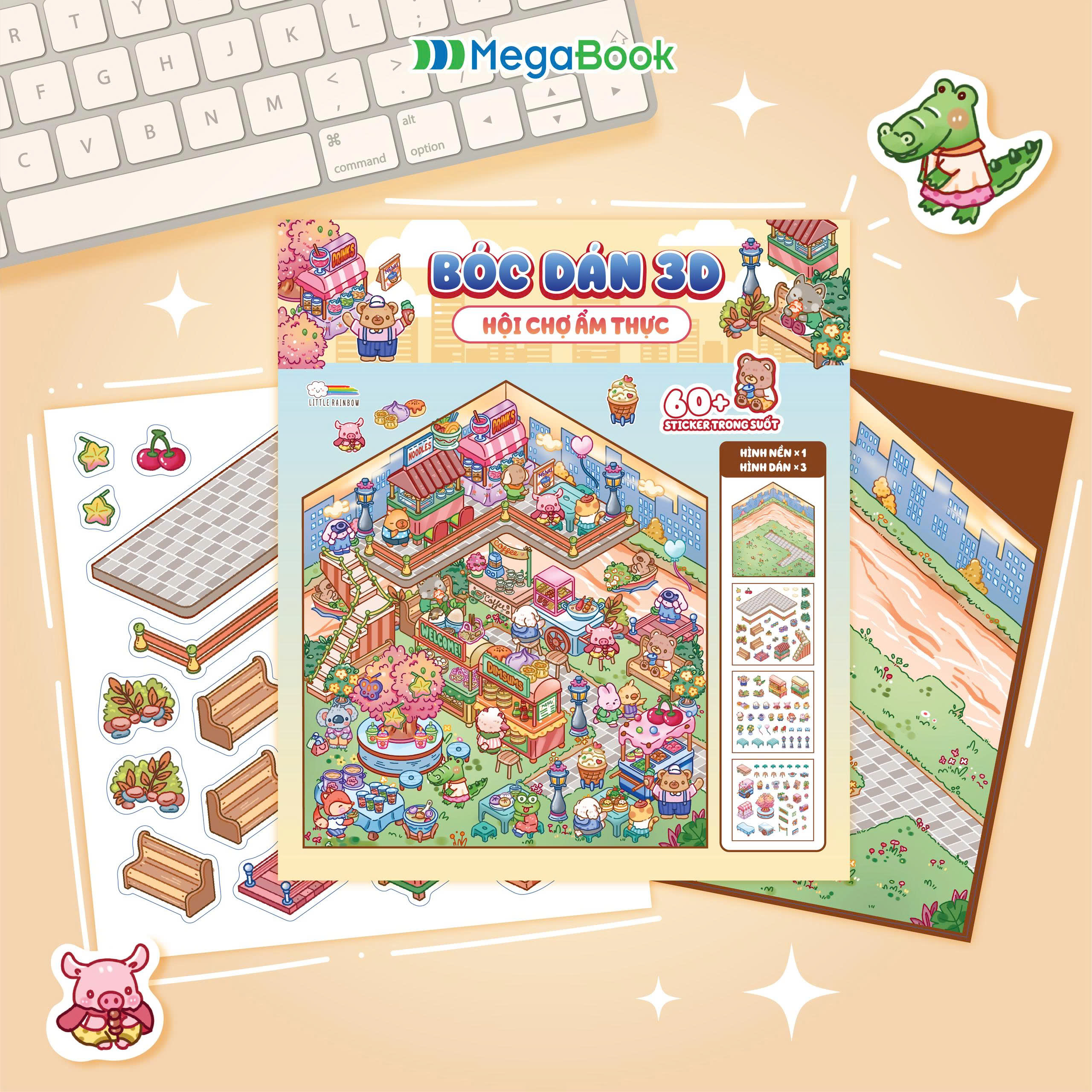 Bóc Dán 3D - Hội Chợ Ẩm Thực