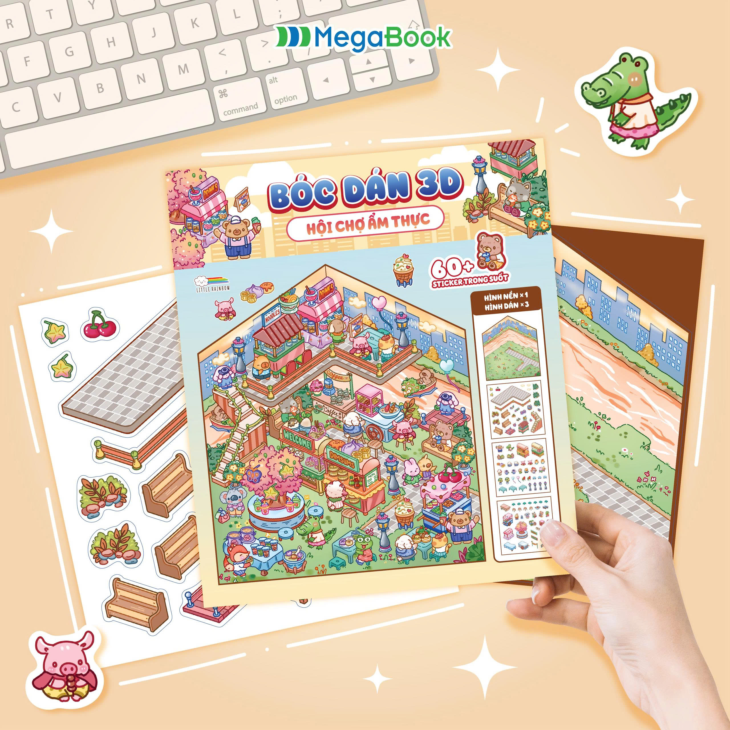 Bóc Dán 3D - Hội Chợ Ẩm Thực