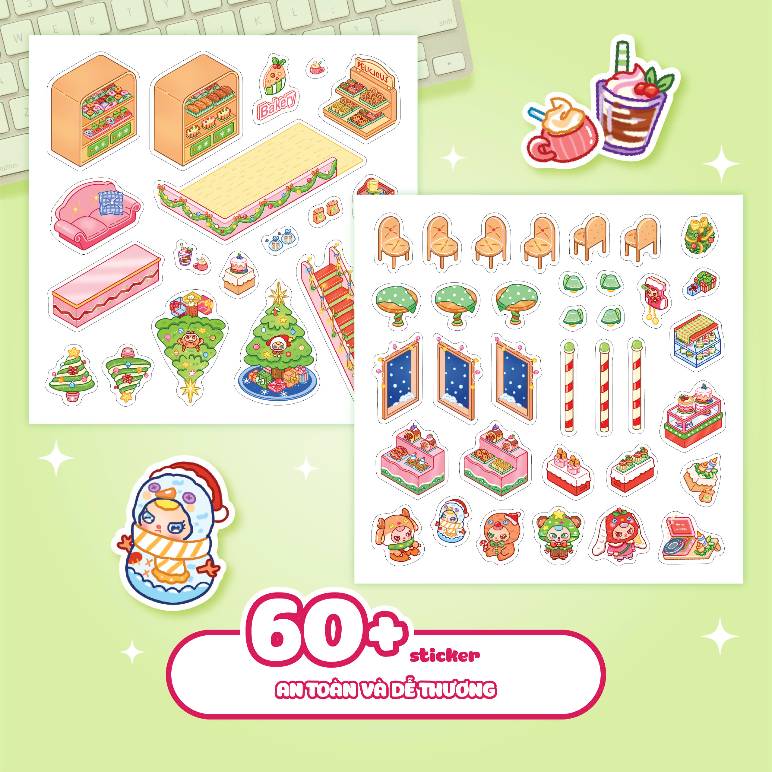 Boc Dan 3D - Tiem Banh Baby Three