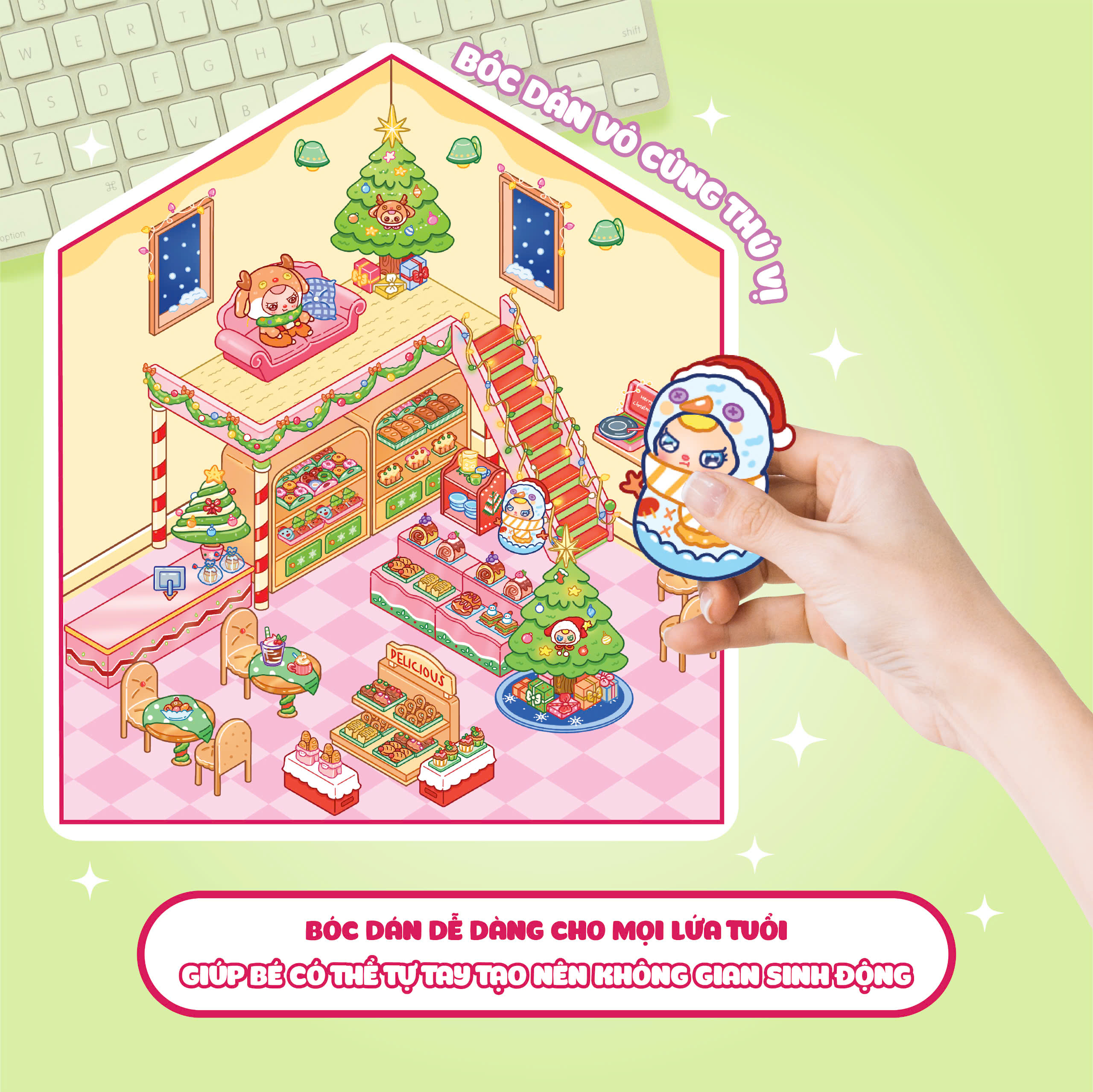 Boc Dan 3D - Tiem Banh Baby Three